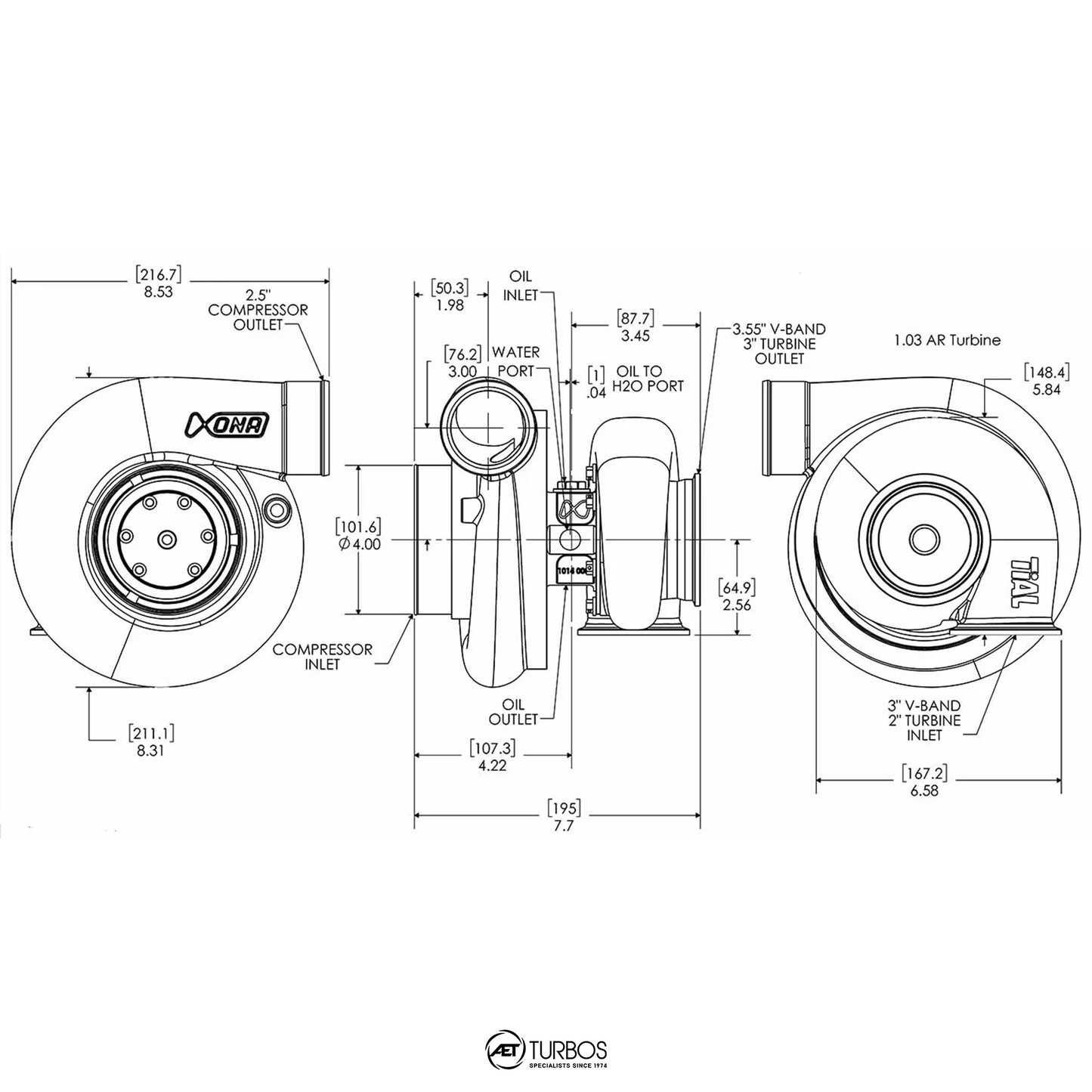 Xona Rotor X4C XRC7269S | 550-1100 bhp | Performance Turbo
