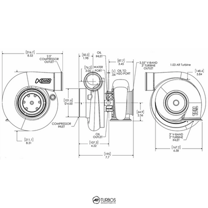 Xona Rotor X4C XRC7269S | 550-1100 bhp | Performance Turbo
