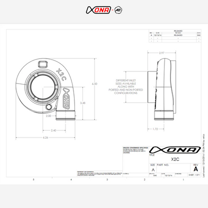 Xona Rotor X2C XRC4351S Performance Turbo